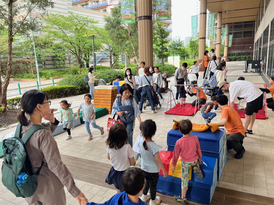 運動あそび体験イベント(ホップステップ)