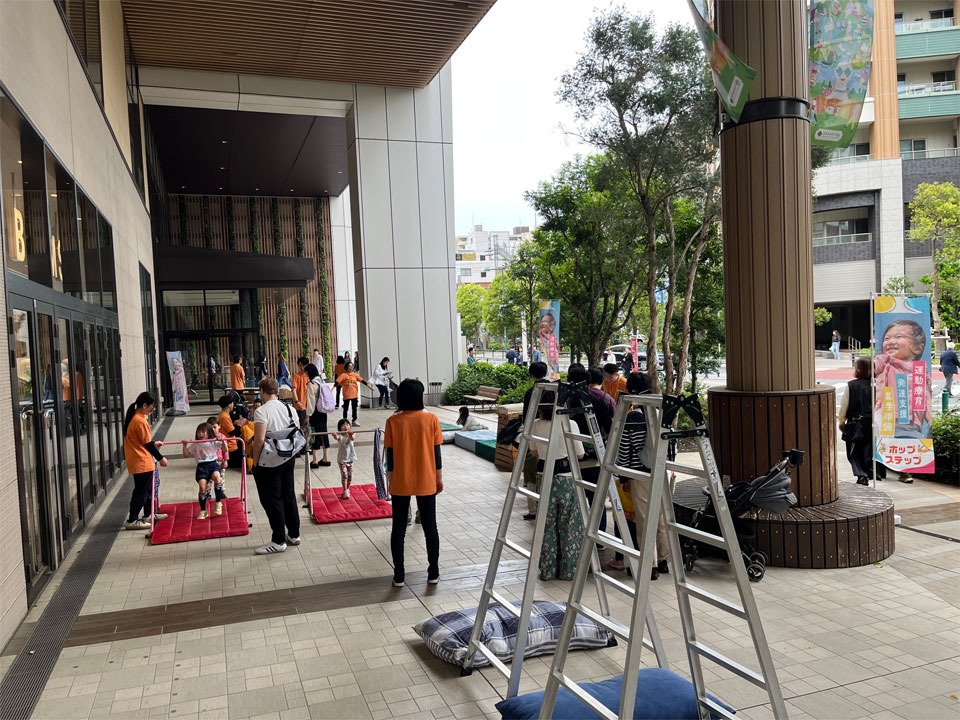 運動あそび体験イベント(ホップステップ)