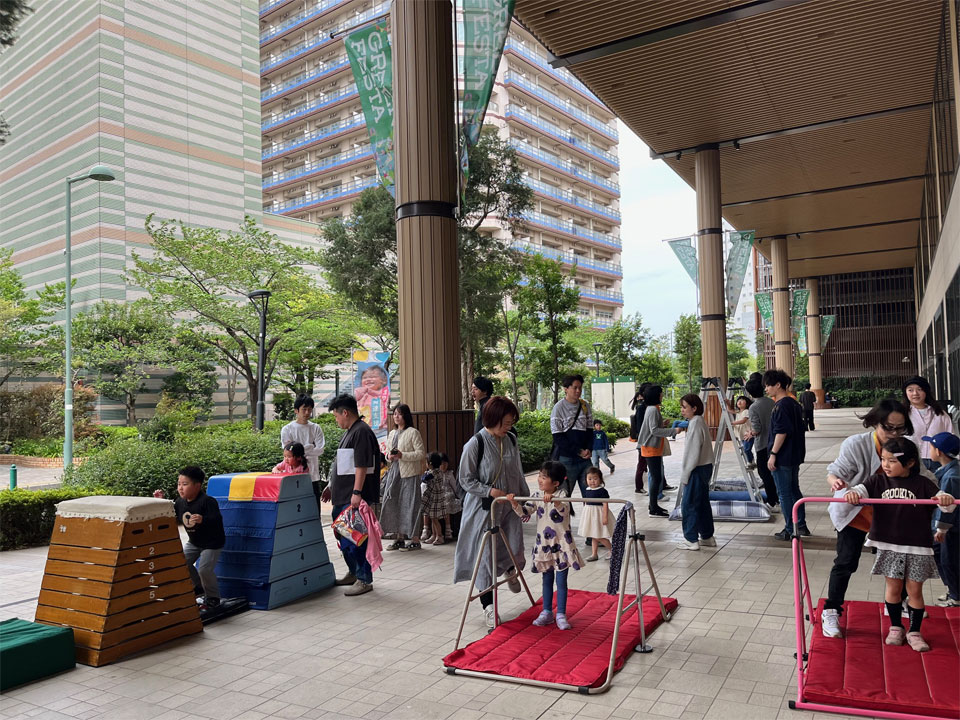 運動あそび体験イベント(ホップステップ)