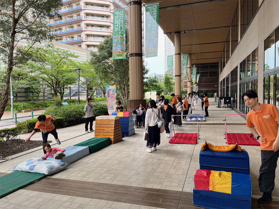 運動あそび体験イベント(ホップステップ)