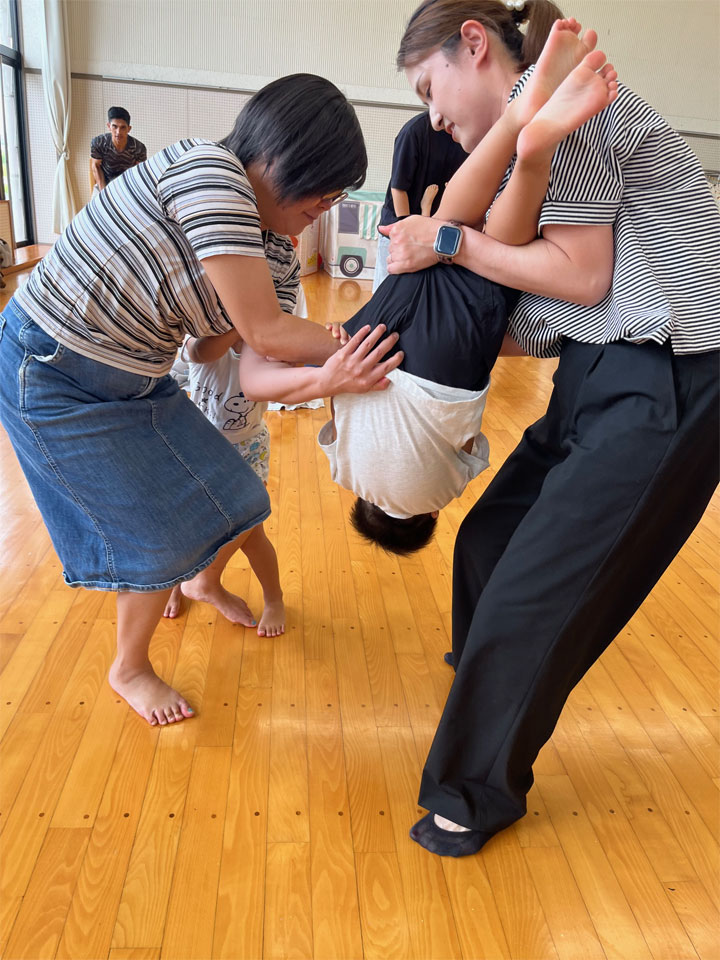 親子ふれあい運動あそび(大垣市児童館)