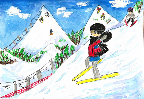 スキースクールの感想